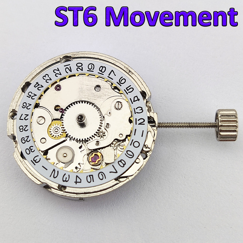 Perpetual Calendar Watch - حركة ساعة سيجول ST6 عالية الجودة،