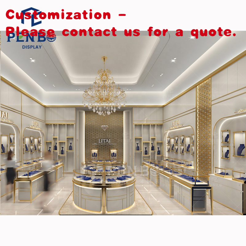 Luxury Watch E Jewellery - Custom.Luxury متجر المجوهرات عرض العداد غرامة