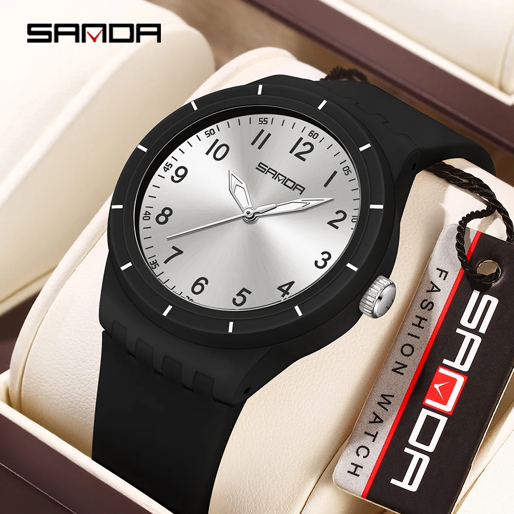 Luxury Watch Store - SANDA 9075 ساعة كوارتز نسائية خفيفة