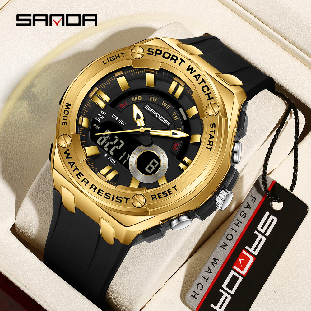 Luxury Watch Store - SANDA جديد حار بيع الرجال ساعة