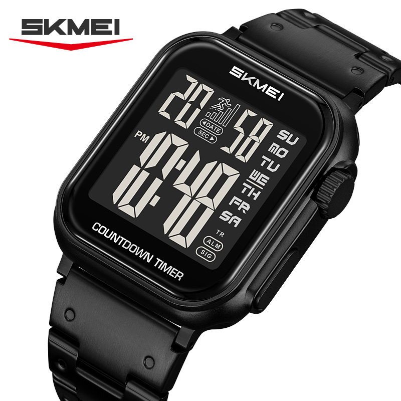 Watch Triangle Luxury - SKMEI 2447 ساعة حركة إلكترونية مع