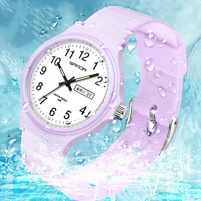Perpetual Calendar Watch - ساعة يد نسائية UTHAI L02، ساعة