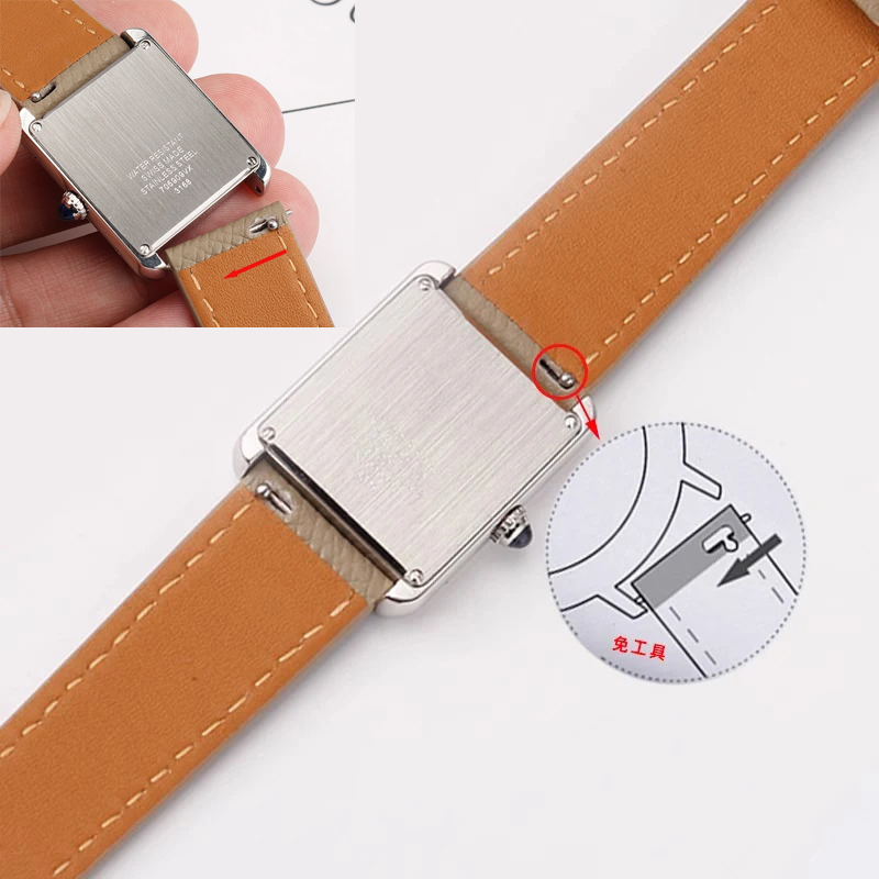 حزام ساعة لكارتييه سانتوس-دومو - مراجعة Cartier Watch Santos وسعره