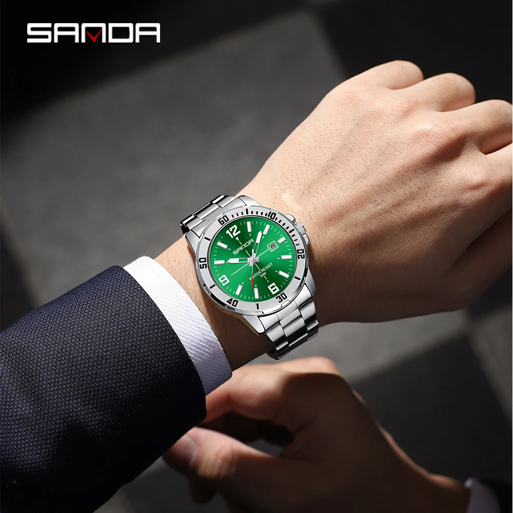 ساعة إلكترونية رجالية SANDA 32 - مراجعة Luxury Watch Store وسعره