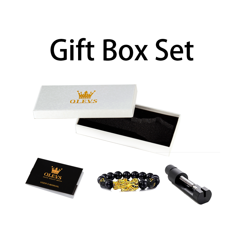 ساعات رجالية ماركة OLEVS الفاخ - مراجعة Luxury Watch Organizer For Men وسعره