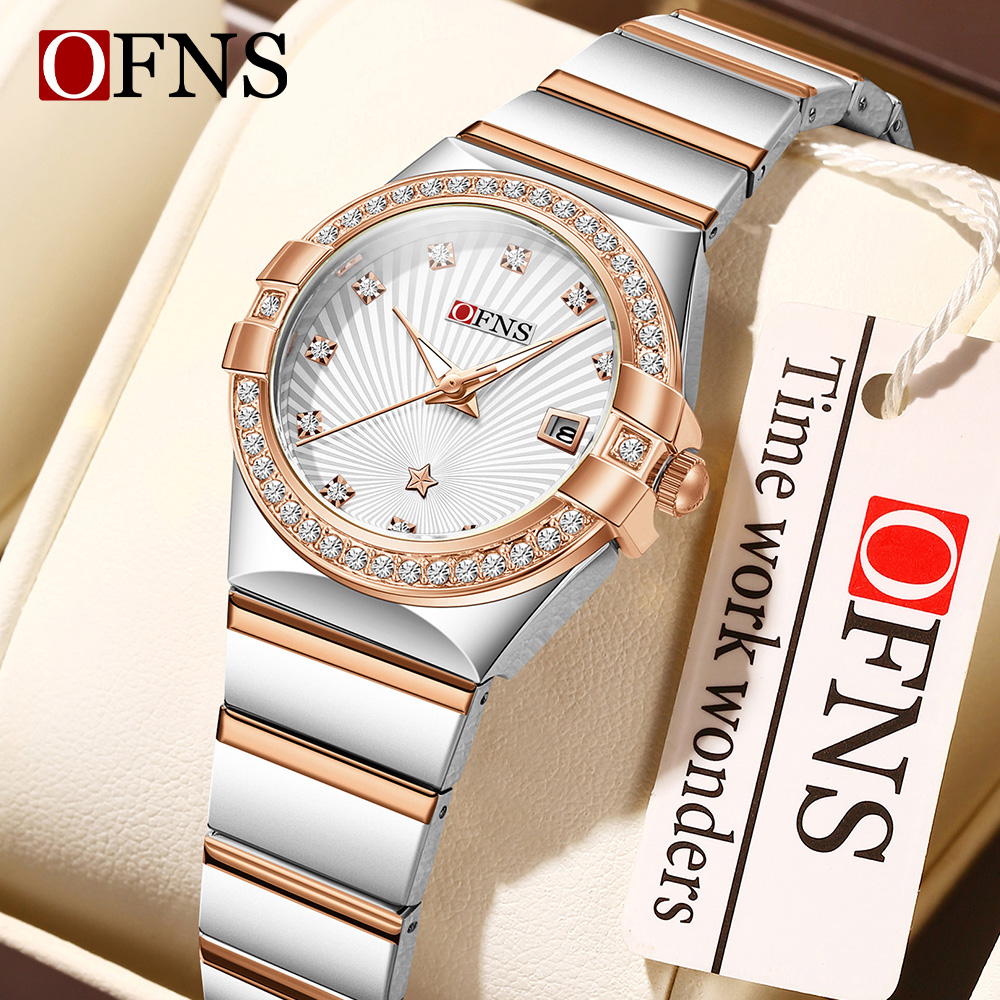 OFNS جديد 1569 ساعة كوارتز نسا - مراجعة Luxury Watch Store وسعره