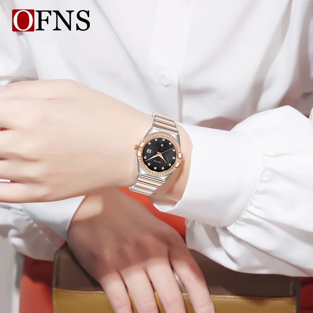 OFNS جديد 1569 ساعة كوارتز نسا - مراجعة Luxury Watch Store وسعره