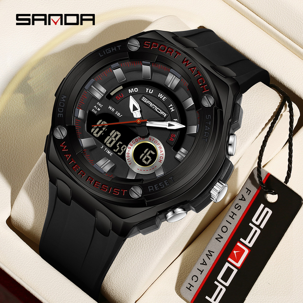 SANDA جديد حار بيع الرجال ساعة - مراجعة Luxury Watch Store وسعره