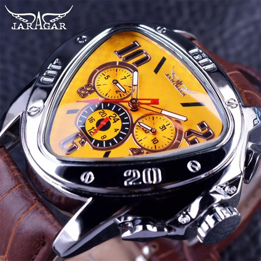 ساعة JARAGAR 951 الفاخرة الأوت - مراجعة Watch Triangle Luxury وسعره