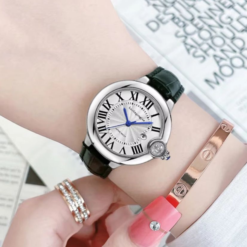ساعة يد نسائية كوارتز أنيقة وع - مراجعة Luxury Watch Trading وسعره