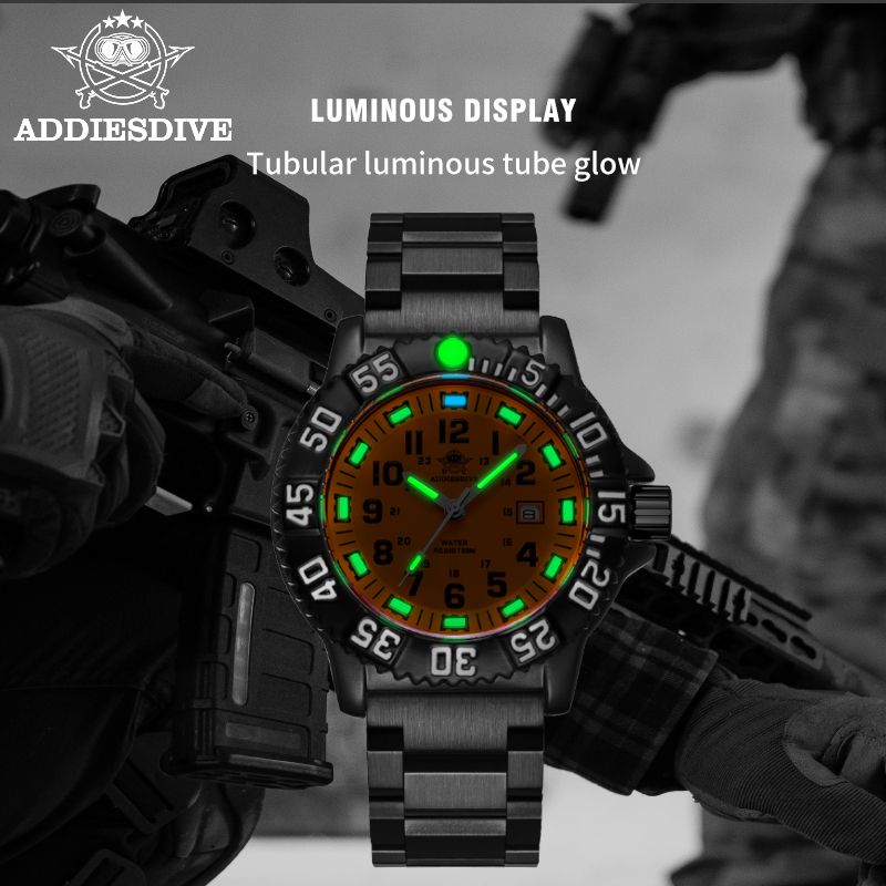 ساعة مضيئة عسكرية للرجال ، ساع - مراجعة Luxury Watch Store وسعره