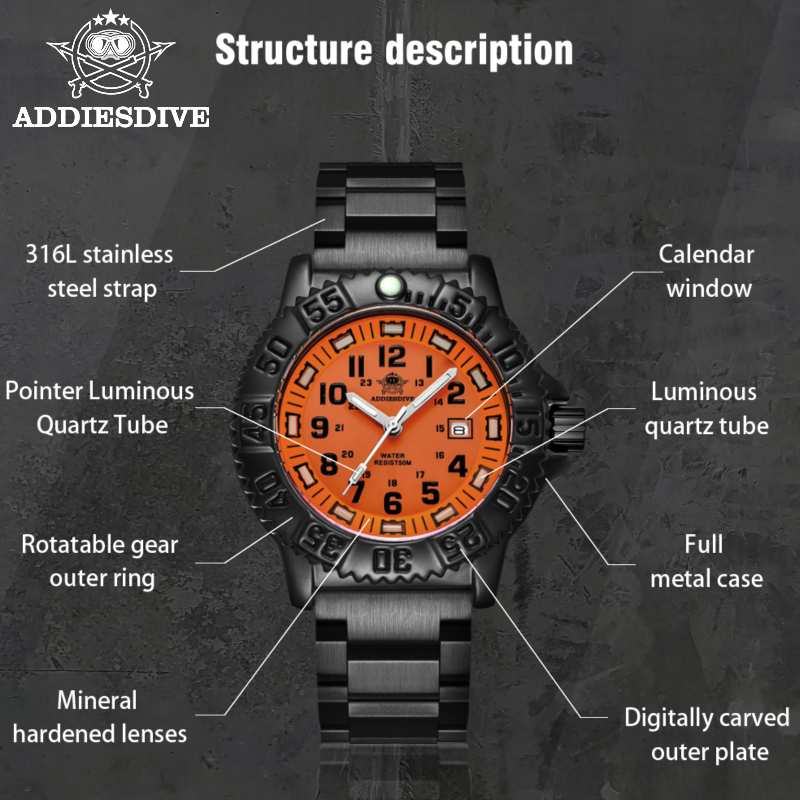 ساعة مضيئة عسكرية للرجال ، ساع - مراجعة Luxury Watch Store وسعره