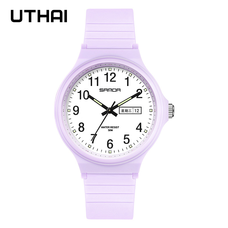 ساعة يد نسائية UTHAI L02، ساعة - مراجعة Perpetual Calendar Watch وسعره