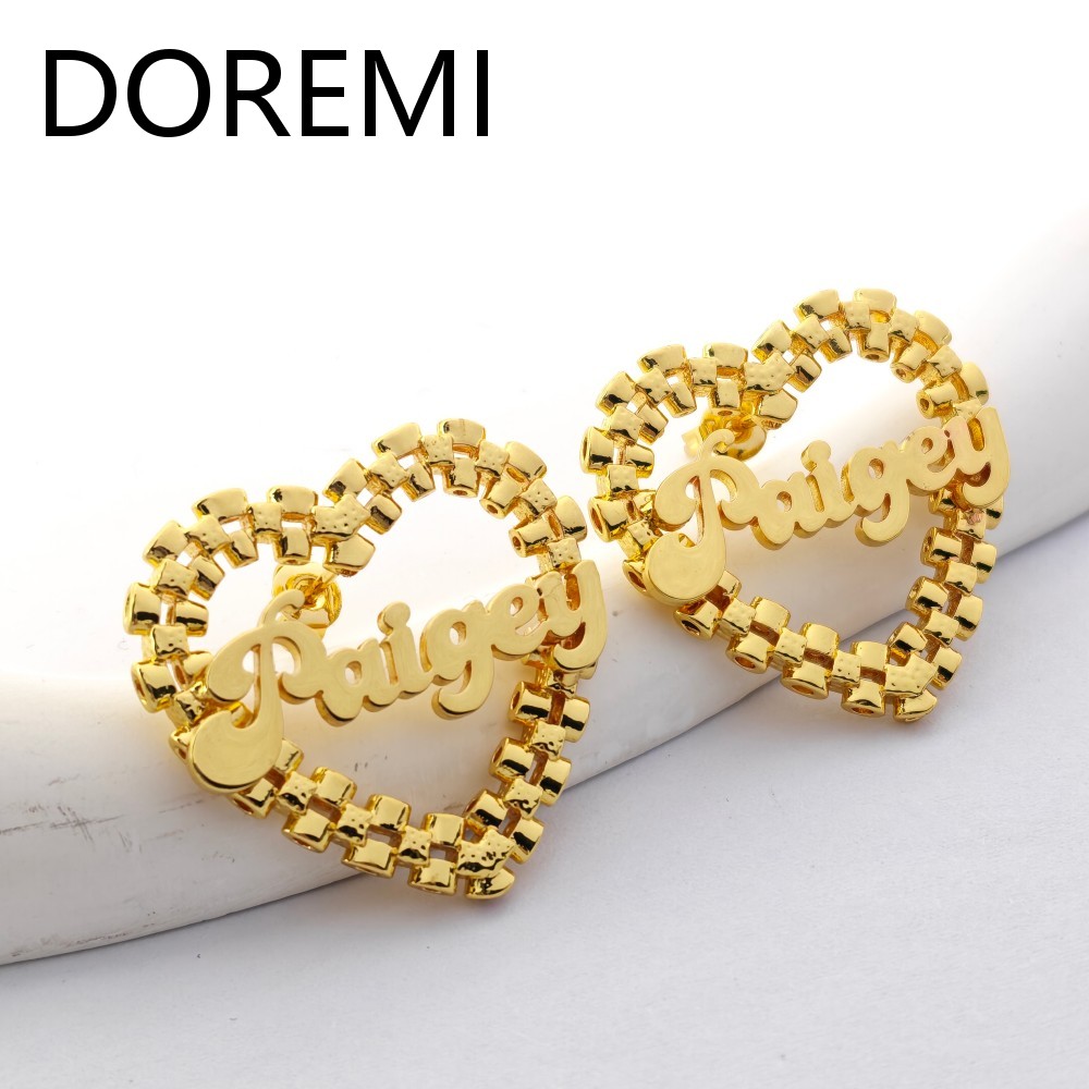 أقراط DOREMI مخصصة بطول 30 مم  - مراجعة Open Heart Watch وسعره