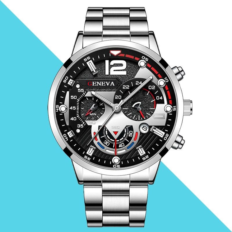 2 قطعة ساعة كوارتز سوداء فاخرة - مراجعة Luxury Watch Organizer For Men وسعره