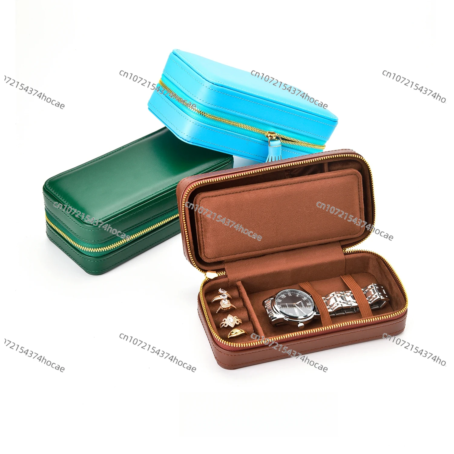 صندوق مجوهرات فاخر من الجلد ال - مراجعة Luxury Watch E Jewellery وسعره