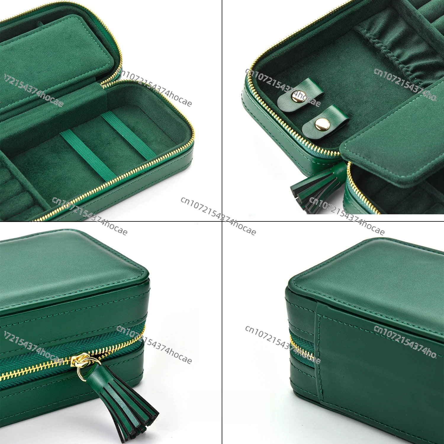 صندوق مجوهرات فاخر من الجلد ال - مراجعة Luxury Watch E Jewellery وسعره