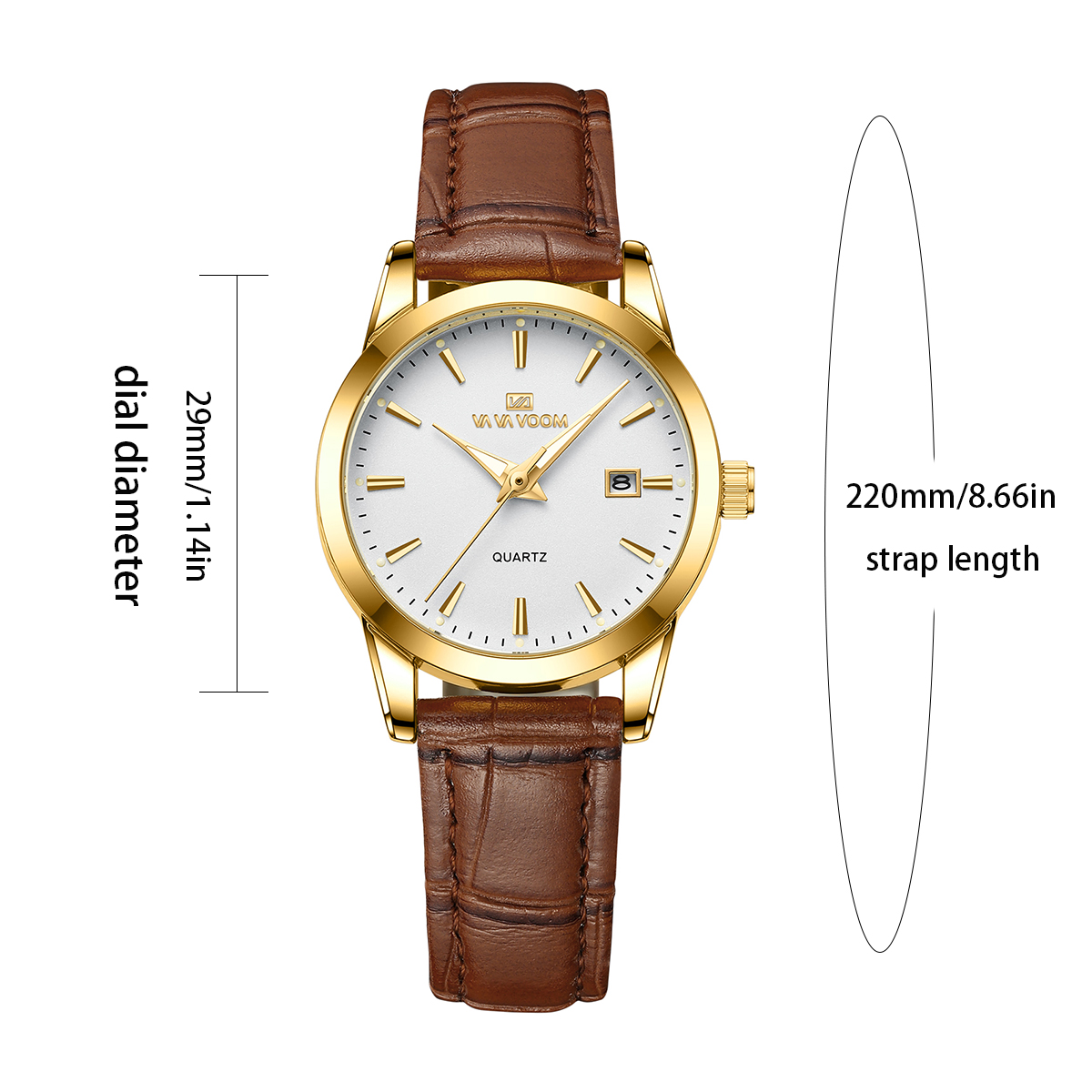 ساعات نسائية موضة 29 ملم ساعة  - مراجعة Perpetual Calendar Watch وسعره